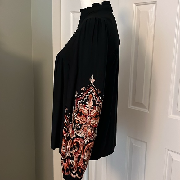 Anthropologie eri + ali Boho Top - Picture 3 of 11